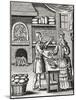 A 16th Century Baker's Shop. from Illustrierte Sittengeschichte Vom Mittelalter Bis Zur Gegenwart b-null-Mounted Giclee Print