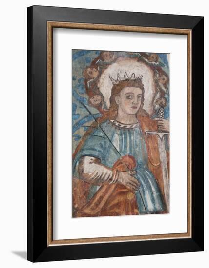 A 16th Century Fresco, Church of San Bernadino De Siena and Convent of Sisal, Founded in 1552-Richard Maschmeyer-Framed Photographic Print