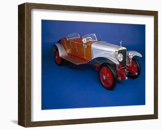 A 1924 Delage Boattail Labourdette-null-Framed Photographic Print