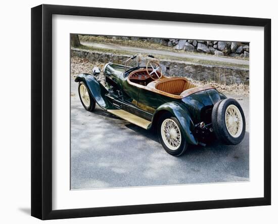 A 1928 Bugatti Type 44 Viewed from the Rear-null-Framed Photographic Print