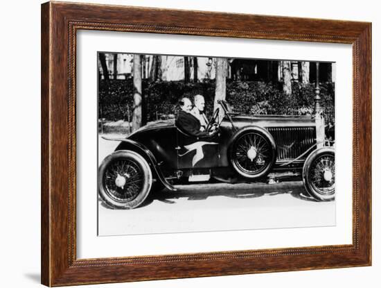 A 1928 Hispano-Suiza 45Hp Car, (C1928)-null-Framed Photographic Print