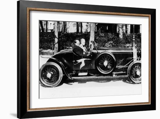 A 1928 Hispano-Suiza 45Hp Car, (C1928)-null-Framed Photographic Print