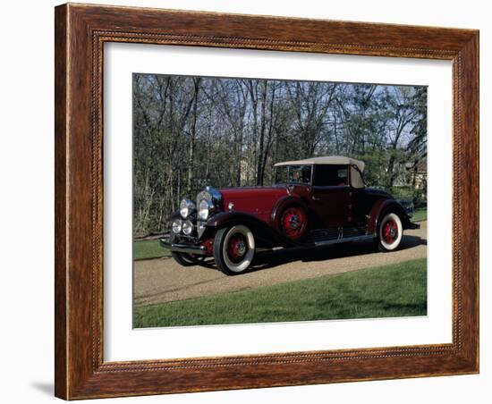 A 1930 Cadillac V16 Model 452-null-Framed Photographic Print