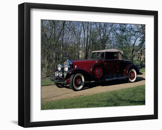 A 1930 Cadillac V16 Model 452-null-Framed Photographic Print