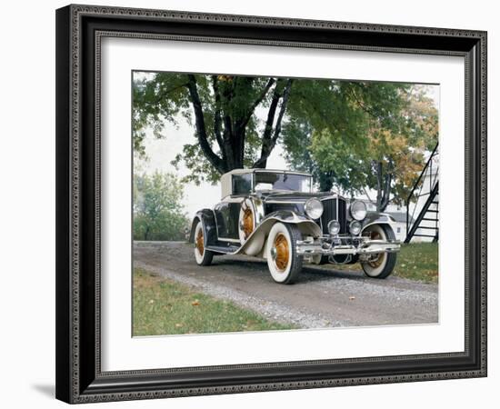 A 1931 Cord L-29-null-Framed Photographic Print