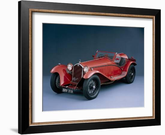 A 1933 Alfa Romeo 8C 2300 Corto-null-Framed Photographic Print
