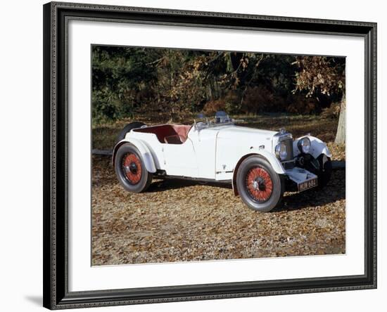 A 1933 Aston Martin Le Mans Car-null-Framed Photographic Print