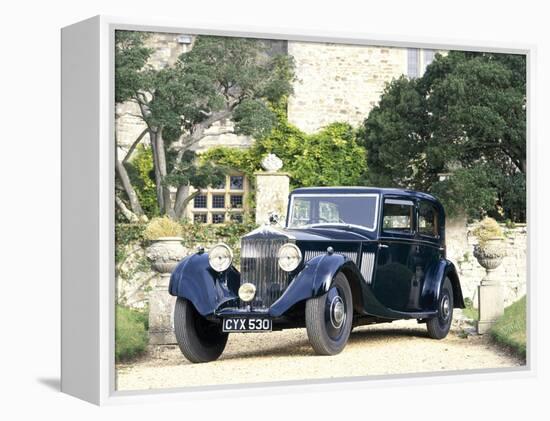 A 1935 Rolls-Royce 20/25-null-Framed Premier Image Canvas