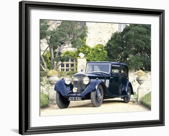 A 1935 Rolls-Royce 20/25-null-Framed Photographic Print