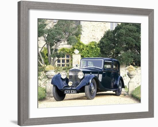A 1935 Rolls-Royce 20/25-null-Framed Photographic Print