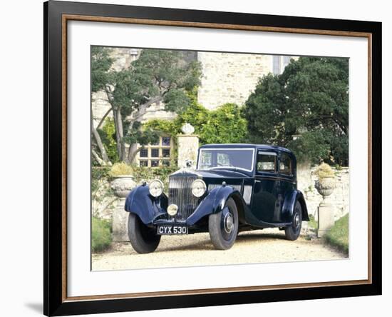 A 1935 Rolls-Royce 20/25-null-Framed Photographic Print