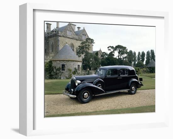 A 1936 Buick 37.8Hp Limousine-null-Framed Photographic Print