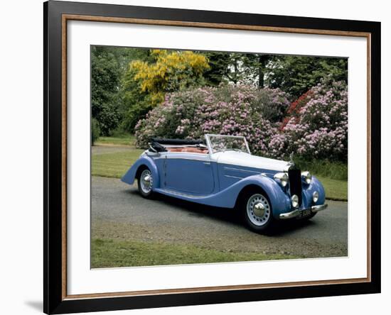 A 1937 Delage D6-75 Sport Dhc-null-Framed Photographic Print