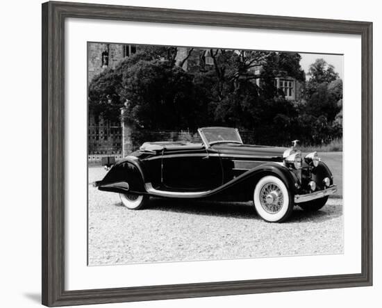 A 1937 Hispano-Suiza K6 Car-null-Framed Photographic Print