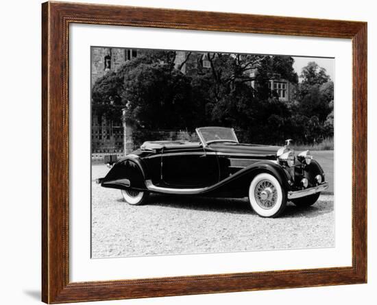 A 1937 Hispano-Suiza K6 Car-null-Framed Photographic Print