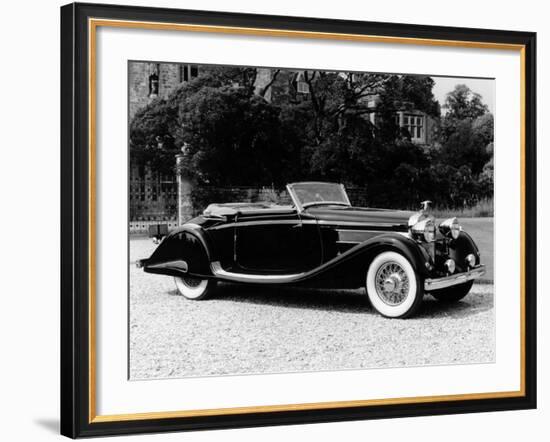 A 1937 Hispano-Suiza K6 Car-null-Framed Photographic Print