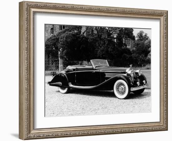 A 1937 Hispano-Suiza K6 Car-null-Framed Photographic Print