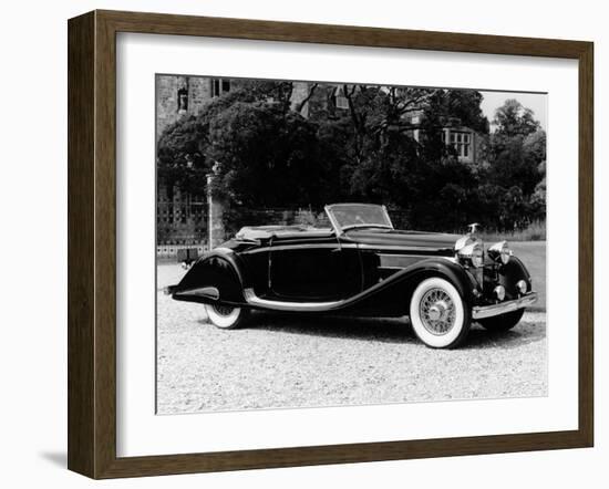 A 1937 Hispano-Suiza K6 Car-null-Framed Photographic Print