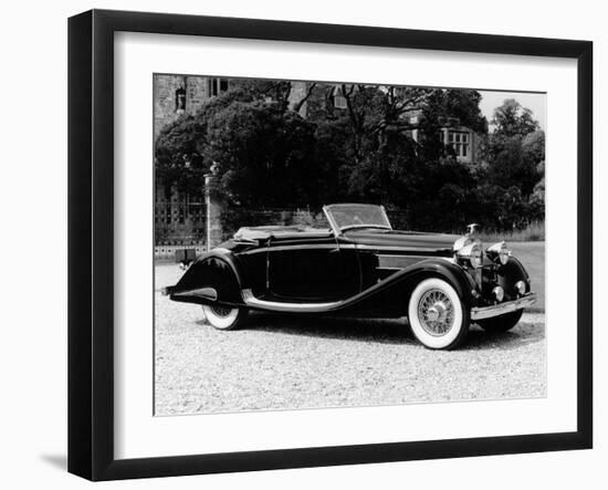 A 1937 Hispano-Suiza K6 Car-null-Framed Photographic Print