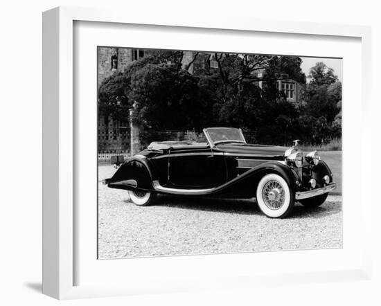 A 1937 Hispano-Suiza K6 Car-null-Framed Photographic Print