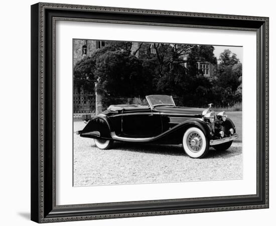 A 1937 Hispano-Suiza K6 Car-null-Framed Photographic Print