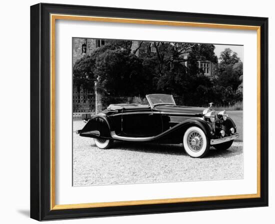 A 1937 Hispano-Suiza K6 Car-null-Framed Photographic Print