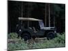 A 1943 Willys Jeep-null-Mounted Photographic Print