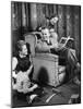 A 1950s Family Living Room-Heinz Zinram-Mounted Photographic Print