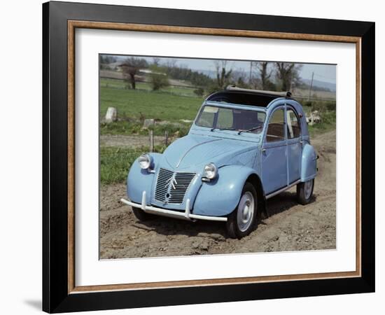 A 1959 Citroën 2CV CI-null-Framed Photographic Print