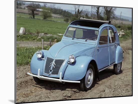 A 1959 Citroën 2CV CI-null-Mounted Photographic Print