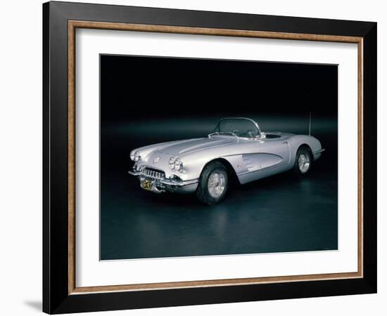 A 1963 Chevrolet Corvette-null-Framed Photographic Print