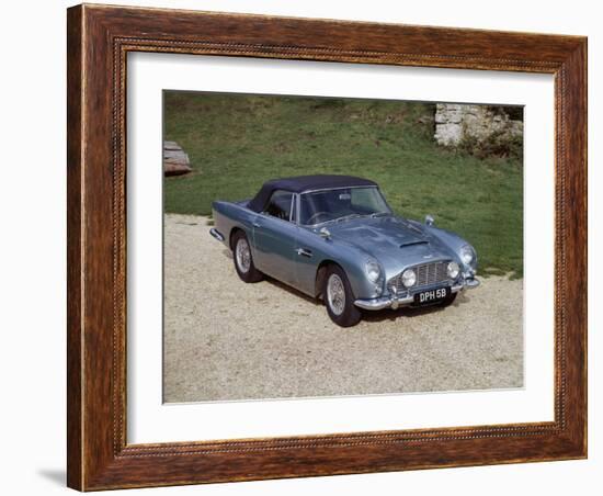 A 1964 Aston Martin Db5 Sportscar-null-Framed Photographic Print