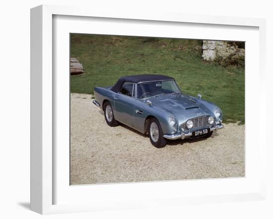 A 1964 Aston Martin Db5 Sportscar-null-Framed Photographic Print