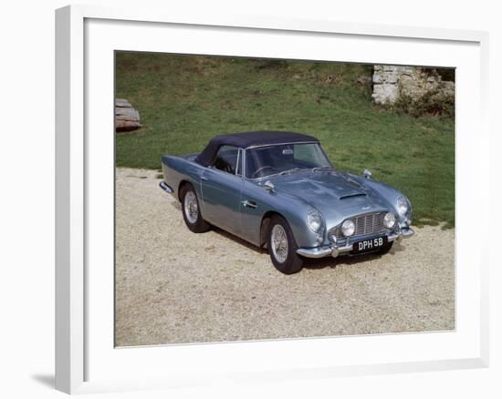 A 1964 Aston Martin Db5 Sportscar-null-Framed Photographic Print