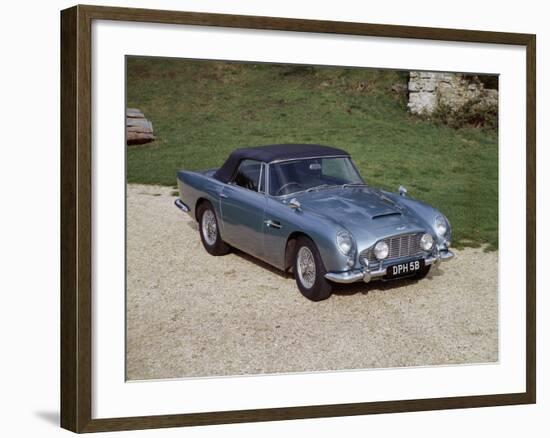 A 1964 Aston Martin Db5 Sportscar-null-Framed Photographic Print