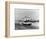 A 1974 Ford Capri on a quay, in front of a Townsend Thoresen car ferry, 1970s-Unknown-Framed Photographic Print