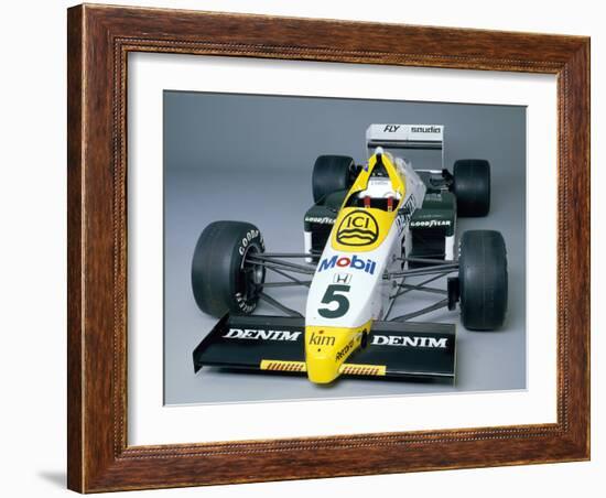 A 1984 Williams Fw09B-null-Framed Photographic Print