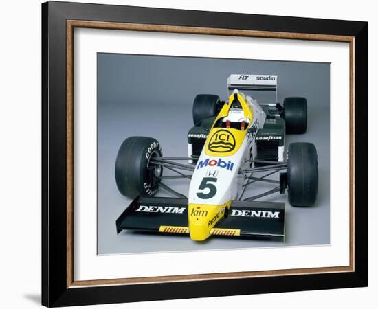 A 1984 Williams Fw09B-null-Framed Photographic Print