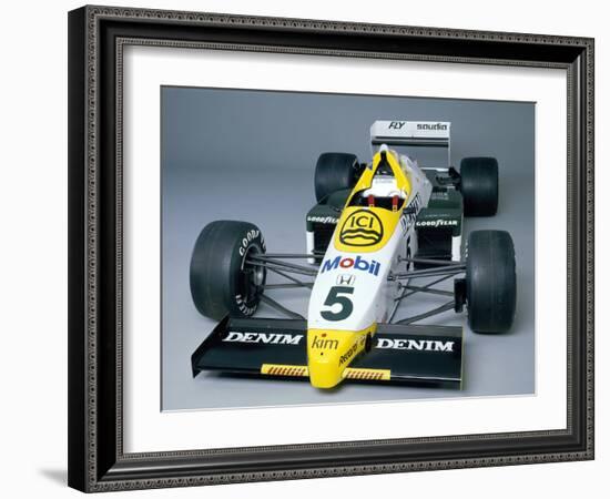 A 1984 Williams Fw09B-null-Framed Photographic Print