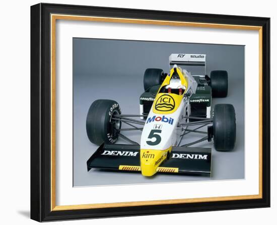 A 1984 Williams Fw09B-null-Framed Photographic Print