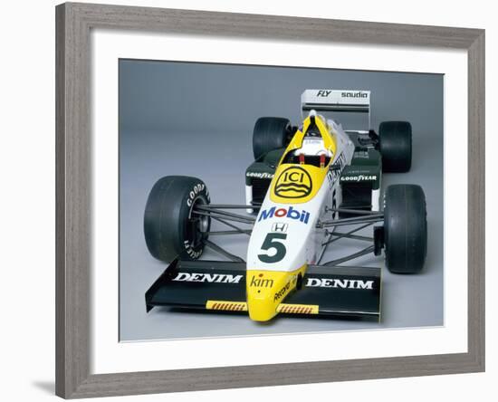 A 1984 Williams Fw09B-null-Framed Photographic Print