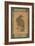 A 19th Century Persian Calligraphic Inscription in the Shape of a Falcon-null-Framed Giclee Print