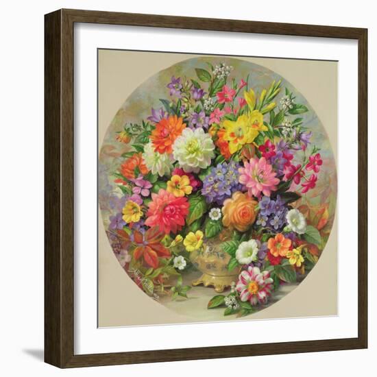 A/306 Flowers of Autumn-Albert Williams-Framed Giclee Print