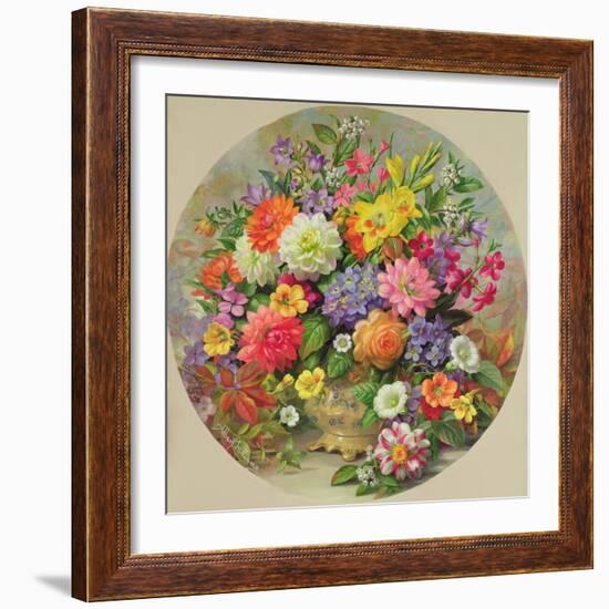 A/306 Flowers of Autumn-Albert Williams-Framed Giclee Print