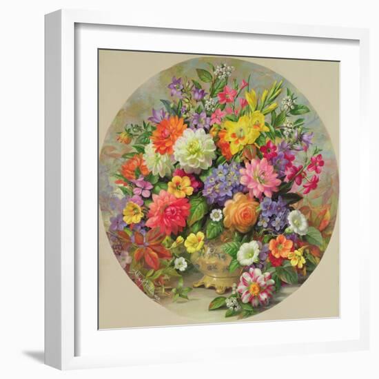 A/306 Flowers of Autumn-Albert Williams-Framed Giclee Print