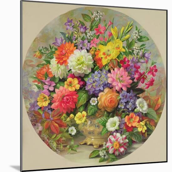 A/306 Flowers of Autumn-Albert Williams-Mounted Giclee Print