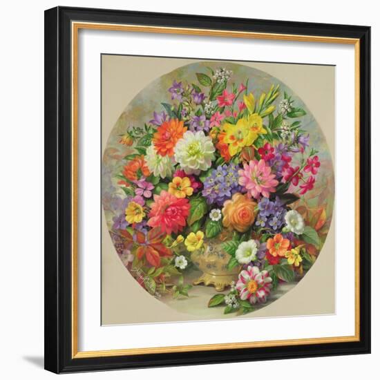 A/306 Flowers of Autumn-Albert Williams-Framed Giclee Print