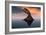 A 3D Conceptual Image of the World at Your Fingertips-null-Framed Art Print