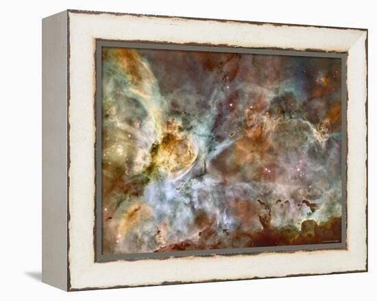 A 50-Light-Year-Wide View of the Central Region of the Carina Nebula-Stocktrek Images-Framed Premier Image Canvas