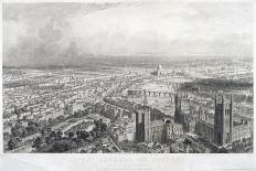 View of London from Westminster, C1850-A Appert-Framed Premier Image Canvas